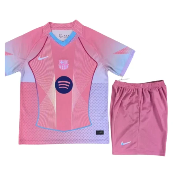 kids Barcelona Special Edition Kits Jersey+Shorts 25-26