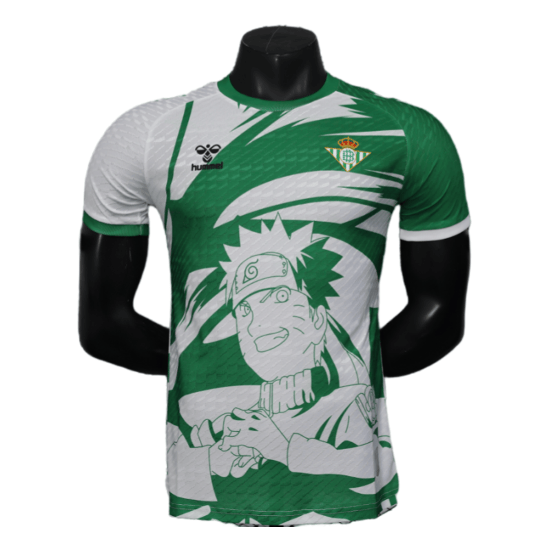 20250406143704 Real Betis Anime Naruto player Special Edition Football Shirt 25-26 - Image 1