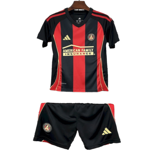 Atlanta United Home Kid Kit Soccer Jersey 2025-26 Fan Edition