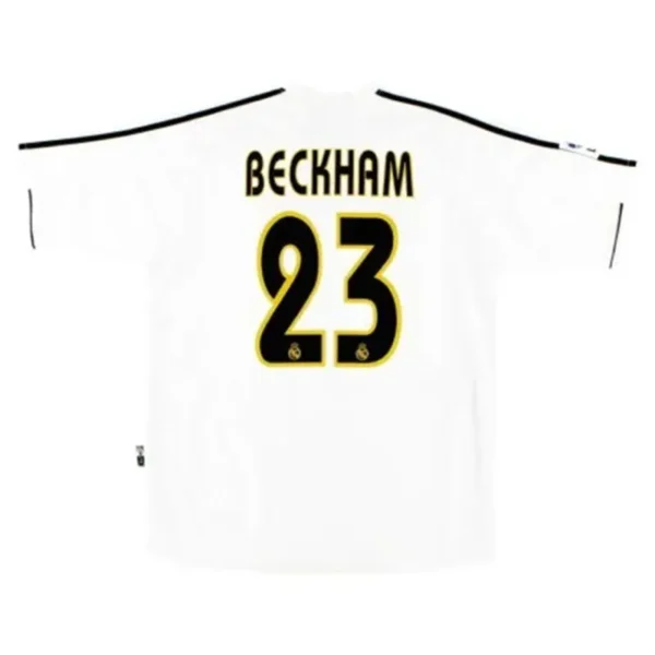 2003/04 Real Madrid BECKHAM #23 Retro Home Jersey