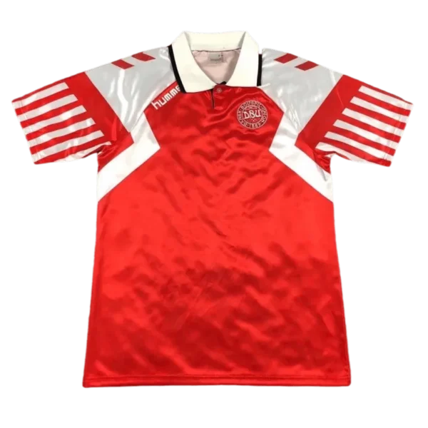 Denmark 1992 Retro Jersey Home