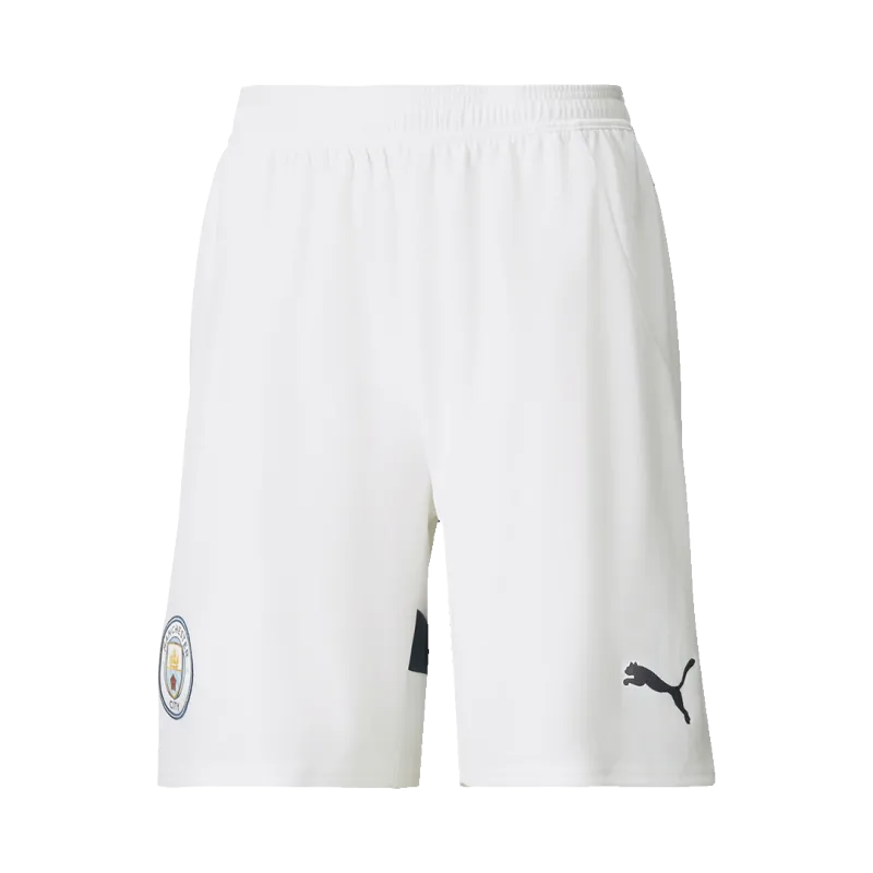 5bdf347f5d 24-25 Manchester City Home Shorts - Image 1