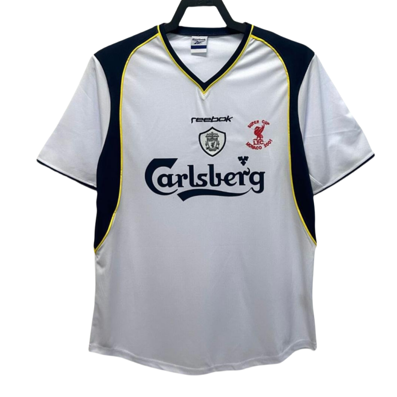 5dc51e0095 Retro Liverpool Away Football Jersey 2001/2002 - Image 1
