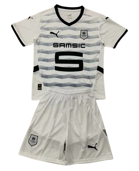 654b13c9b3 Kids Stade Rennais Away Kits Jersey+Short 2024-25 - Image 1