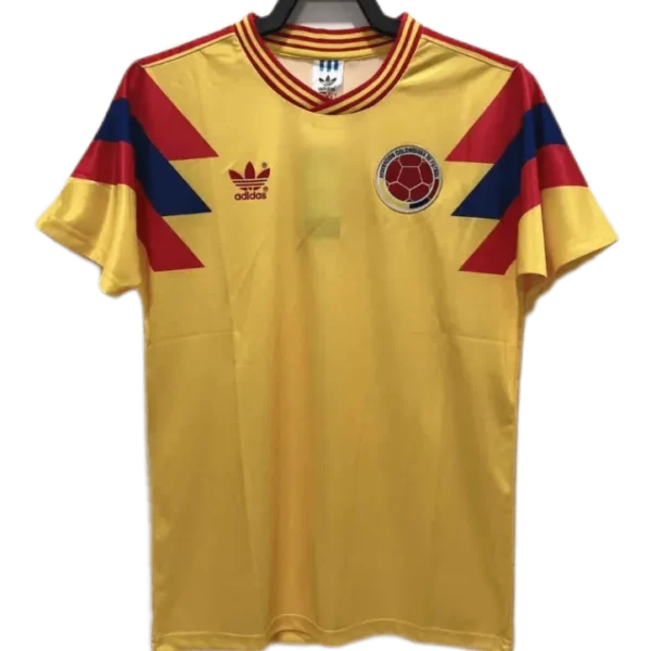 Colombia 1990 Retro Jersey Home