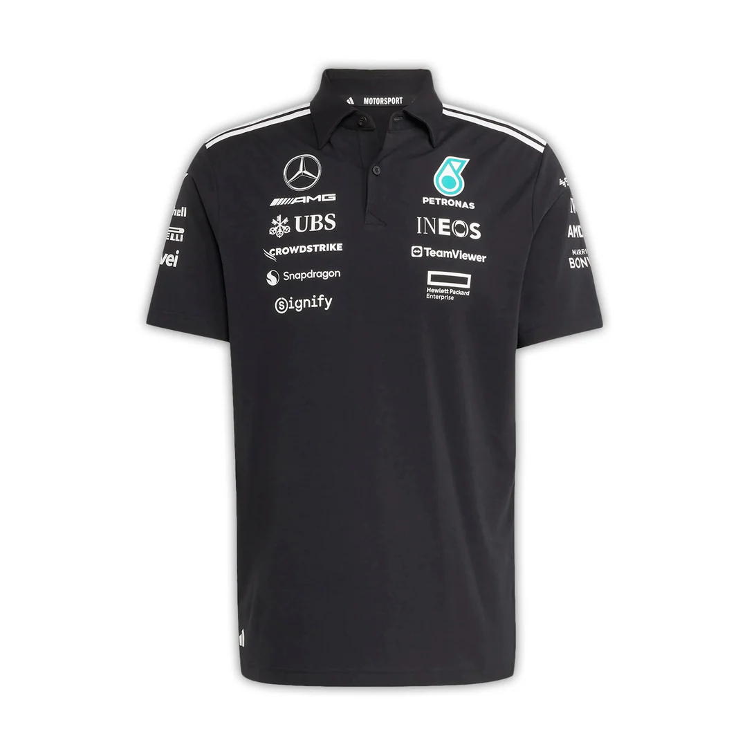 7007968b45 Mercedes-AMG Petronas F1 2025 Team Polo Shirt - Image 1