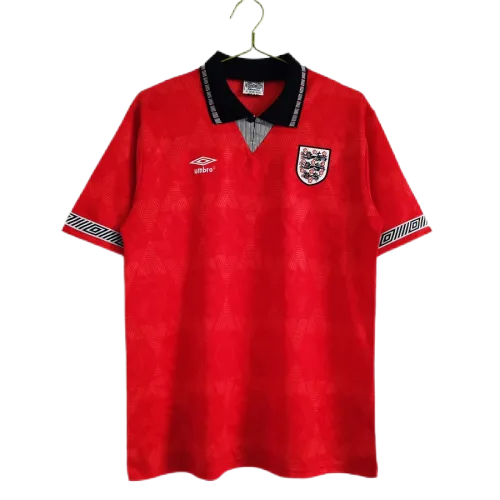 1990 England Retro Jersey Away Replica World Cup