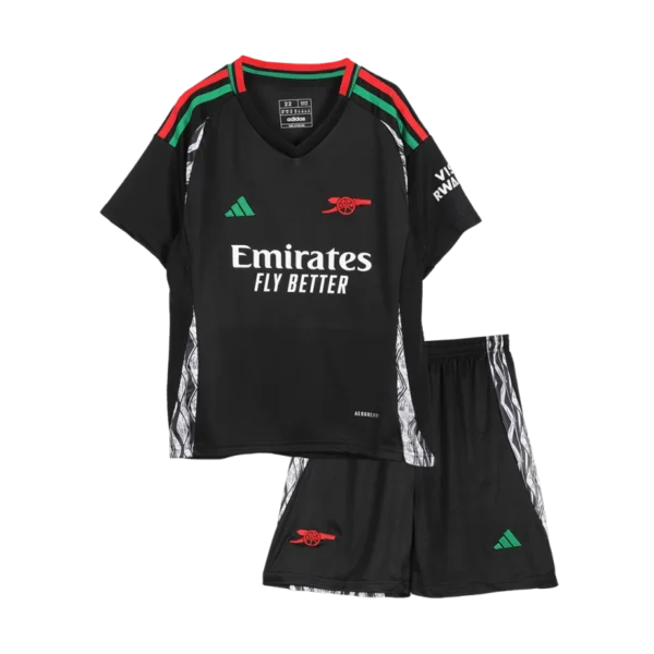 24-25 Arsenal Away Soccer Kids Kit Jersey+Shorts