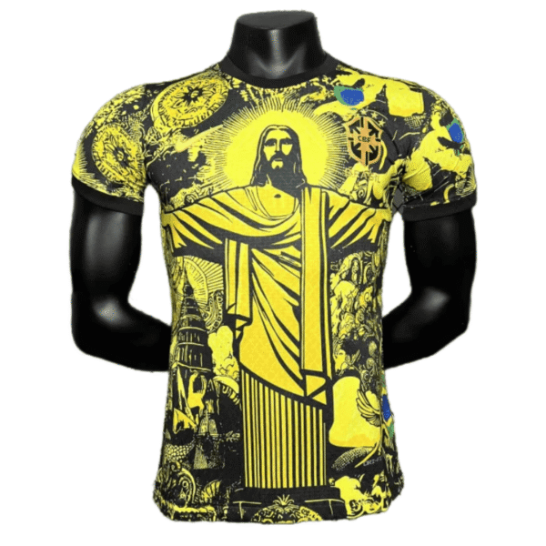 2024 Brazil Christ the Redeemer Special Kit Player Version Shirt Football