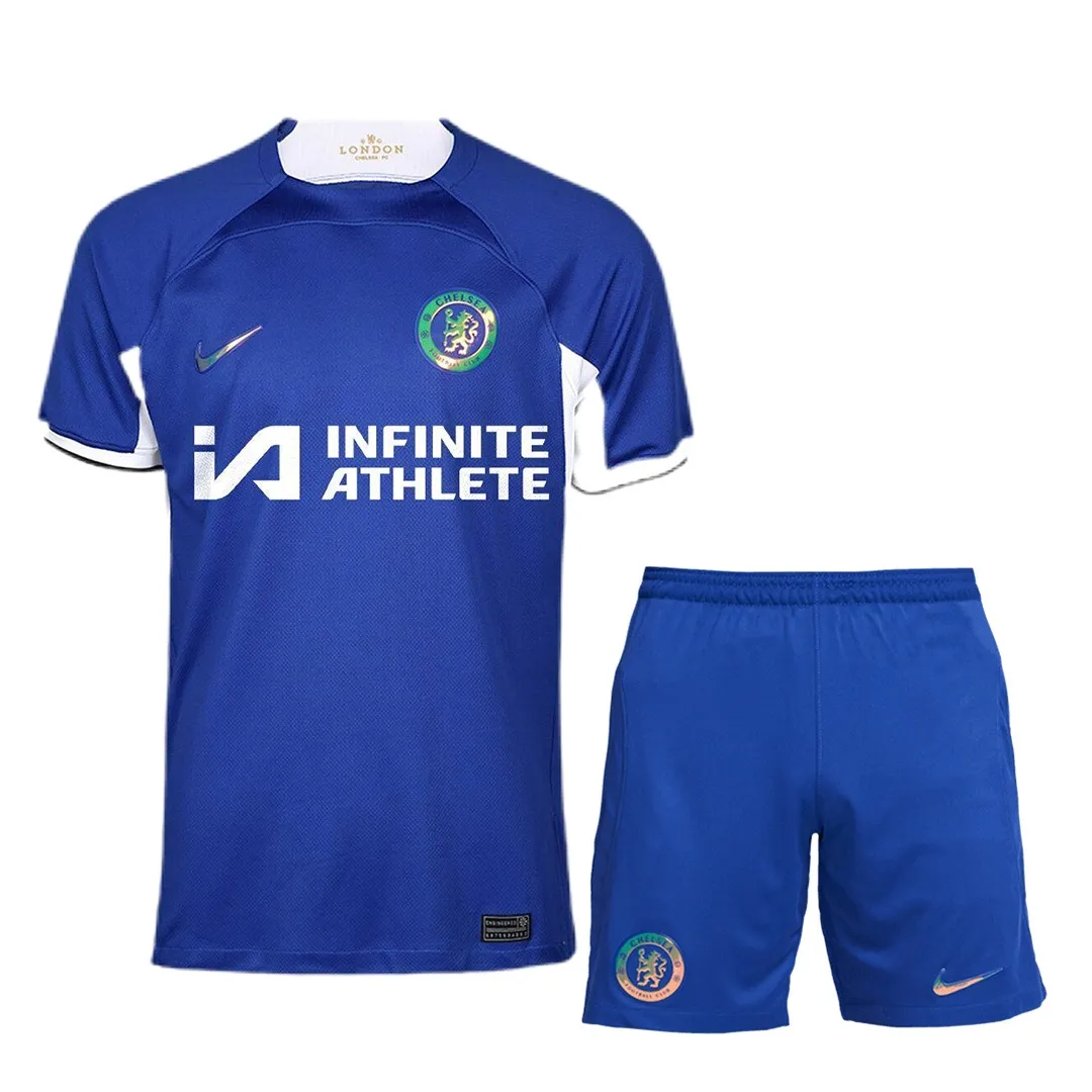 8c7d43af0f 23-24 Chelsea Home Kit Jersey+Shorts - Image 1