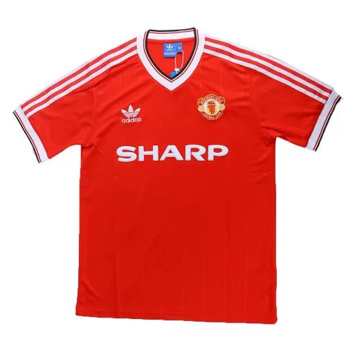 975c6d695d 1982/84 Manchester United Retro Jersey Home - Image 1