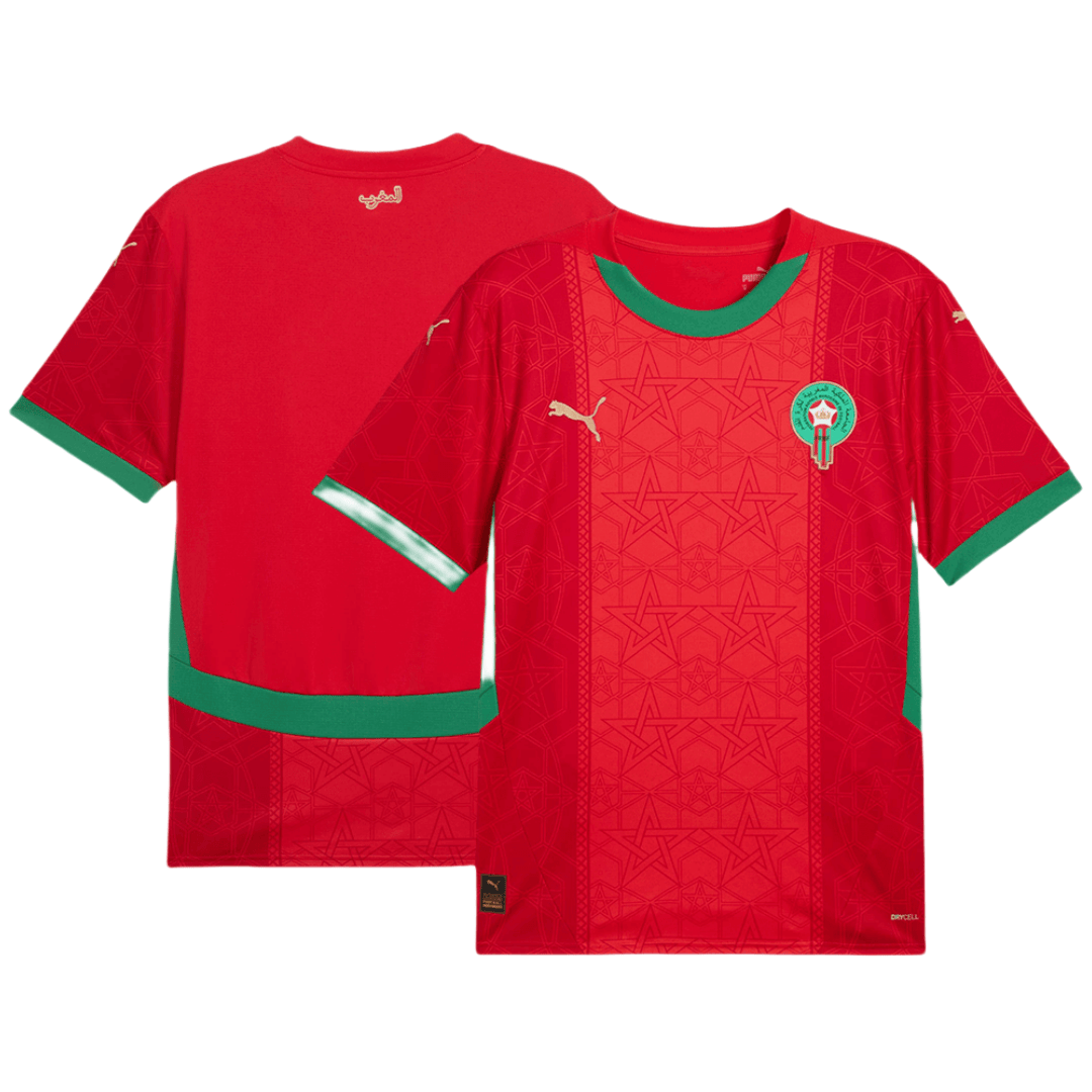 a0e23188dd Morocco Soccer Jersey Home Shirt 2024-25 - Image 1