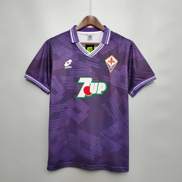 92-93 Fiorentina Retro Jersey Home