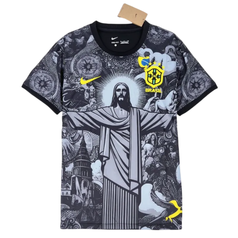 c9a4707157 2024 Brazil Christ the Redeemer Special Kit Shirt Football - Image 1