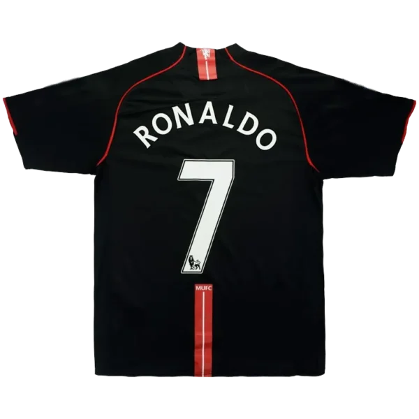 Manchester United RONALDO #7 Retro Jersey Third Away 2007-08