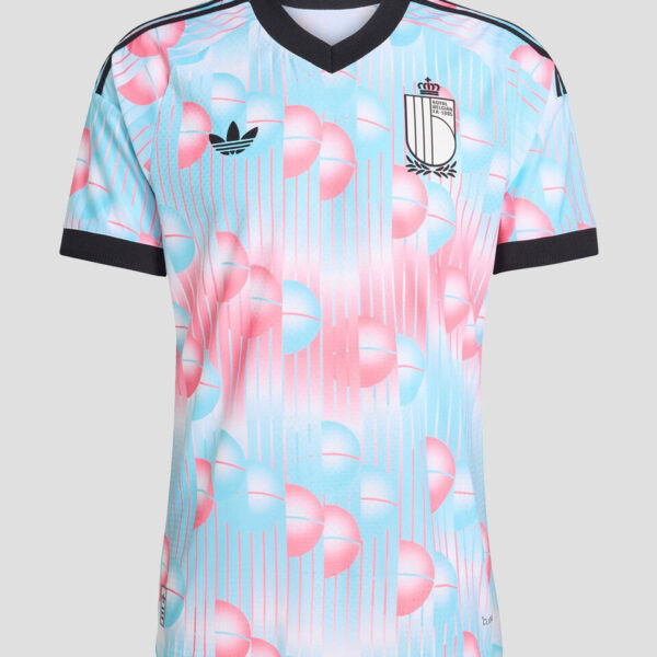 Replica 2026 FIFA World Cup Adidas Jersey Bélgica cuello V manga corta para Hombre